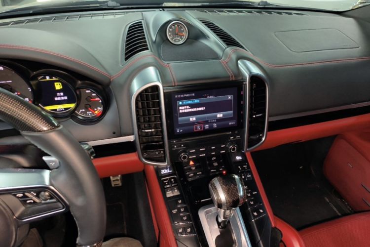Used Porsche Cayenne 2016 Cayenne Platinum Edition 3.0T Audio And AC Panel
