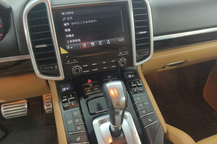 Used Porsche Cayenne 2016 Cayenne 3.0T Audio And AC Panel
