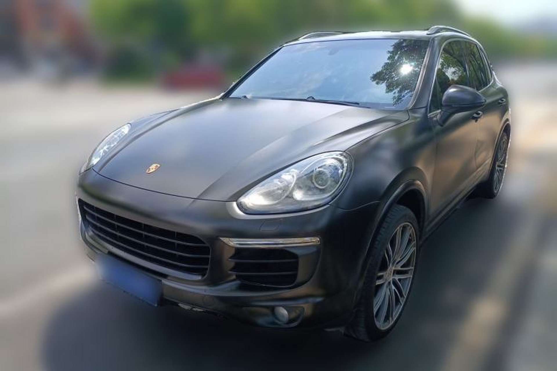 Used Porsche Cayenne 2016 Cayenne Platinum Edition 3.0T Front Left 45 Deg