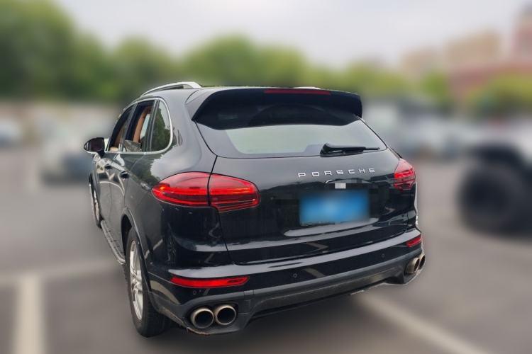 Used Porsche Cayenne 2016 Cayenne Platinum Edition 3.0T Rear Left 45 Deg