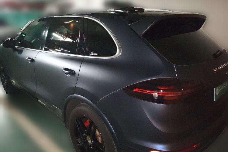 Used Porsche Cayenne 2016 Cayenne Platinum Edition 3.0T Rear Left 45 Deg