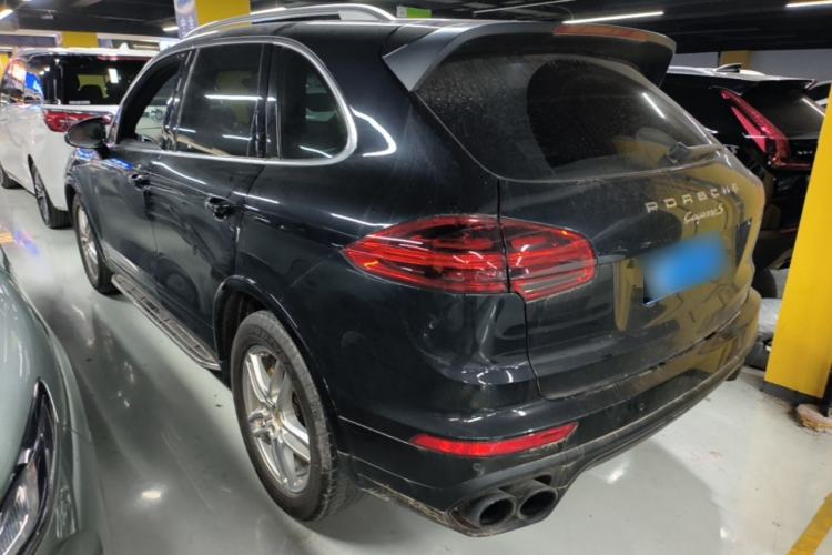 Used Porsche Cayenne 2016 Cayenne Platinum Edition 3.0T Rear Left 45 Deg