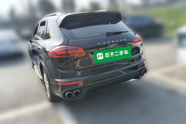Used Porsche Cayenne 2016 Cayenne Platinum Edition 3.0T Rear Left 45 Deg