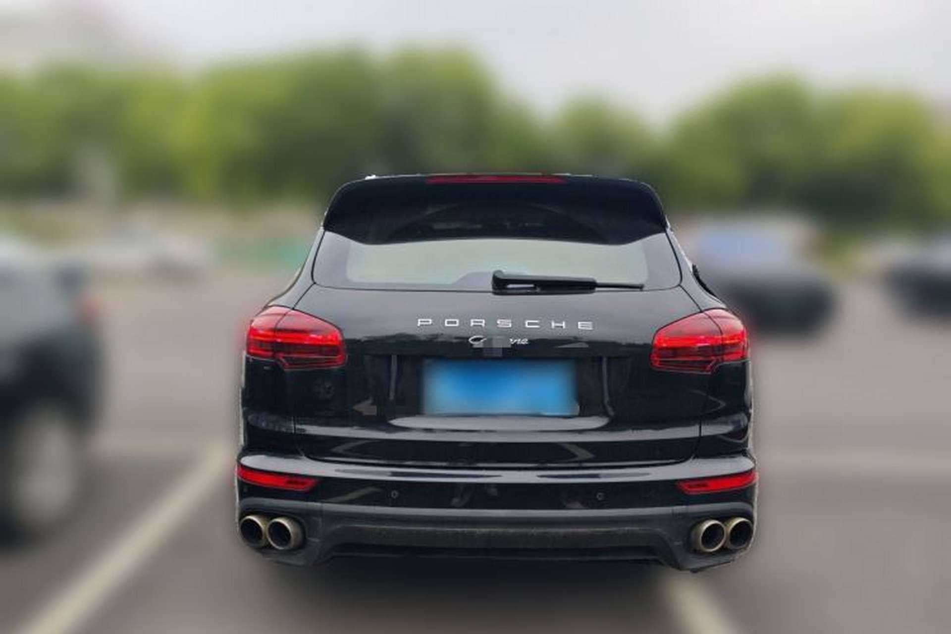 Used Porsche Cayenne 2016 Cayenne Platinum Edition 3.0T Rear