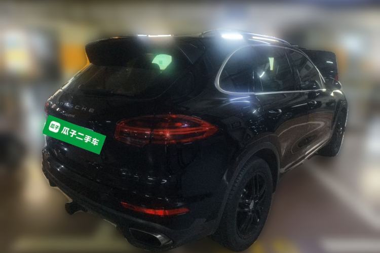 Used Porsche Cayenne 2016 Cayenne Platinum Edition 3.0T Rear Right 45 Deg