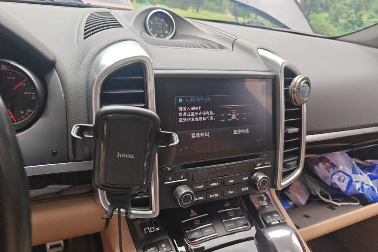 Used Porsche Cayenne 2016 Cayenne 3.0T Audio And AC Panel