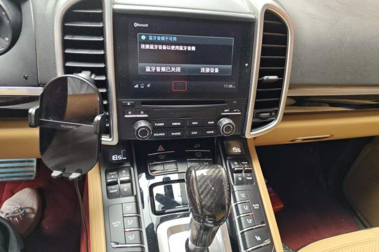 Used Porsche Cayenne 2016 Cayenne 3.0T Audio And AC Panel