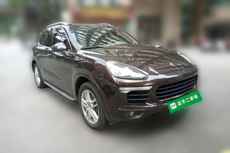 Used Porsche Cayenne 2016 Cayenne Platinum Edition 3.0T Front Right 45 Deg