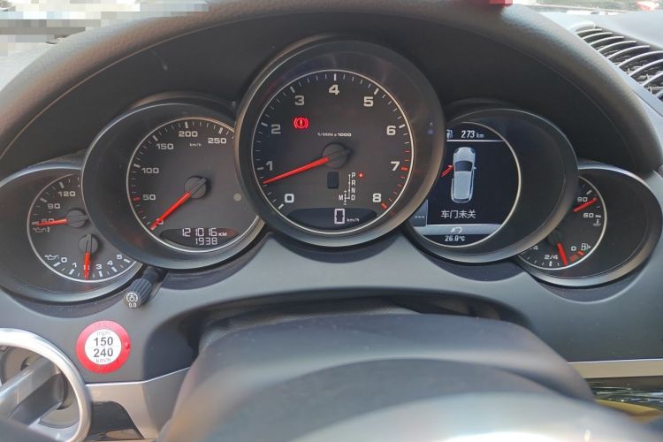 Used Porsche Cayenne 2016 Cayenne Platinum Edition 3.0T Instrument Cluster