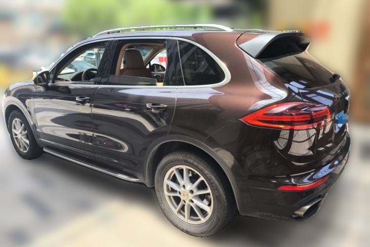 Used Porsche Cayenne 2016 Cayenne Platinum Edition 3.0T Rear Left 45 Deg