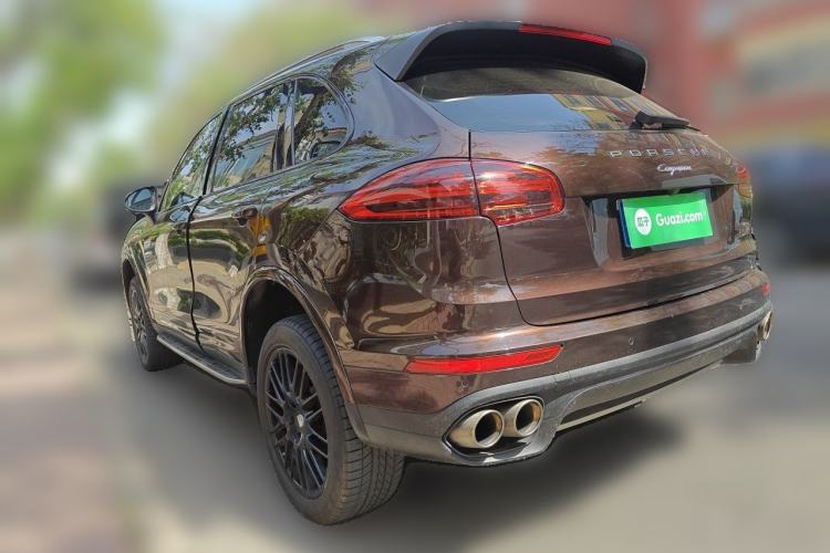 Used Porsche Cayenne 2016 Cayenne Platinum Edition 3.0T Rear Left 45 Deg