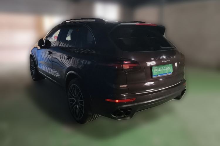 Used Porsche Cayenne 2016 Cayenne Platinum Edition 3.0T Rear Left 45 Deg
