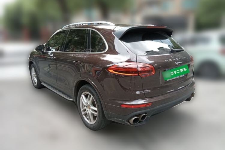 Used Porsche Cayenne 2016 Cayenne Platinum Edition 3.0T Rear Left 45 Deg