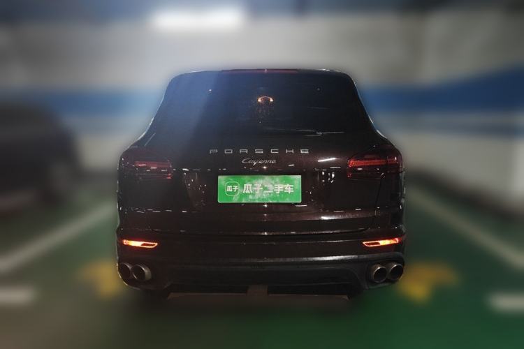 Used Porsche Cayenne 2016 Cayenne Platinum Edition 3.0T Rear