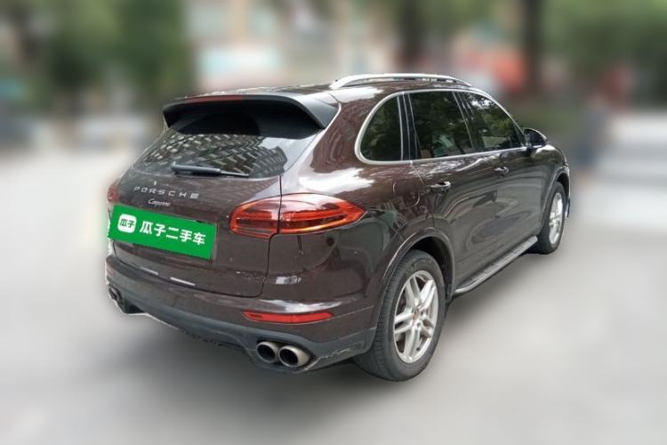 Used Porsche Cayenne 2016 Cayenne Platinum Edition 3.0T Rear Right 45 Deg