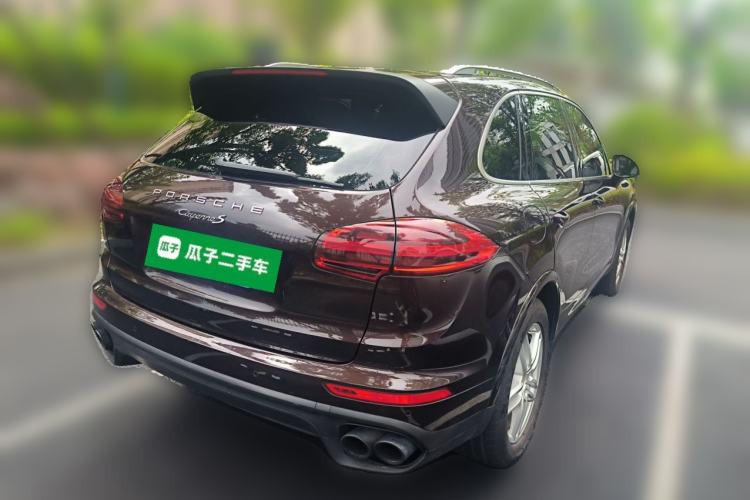 Used Porsche Cayenne 2016 Cayenne Platinum Edition 3.0T Rear Right 45 Deg