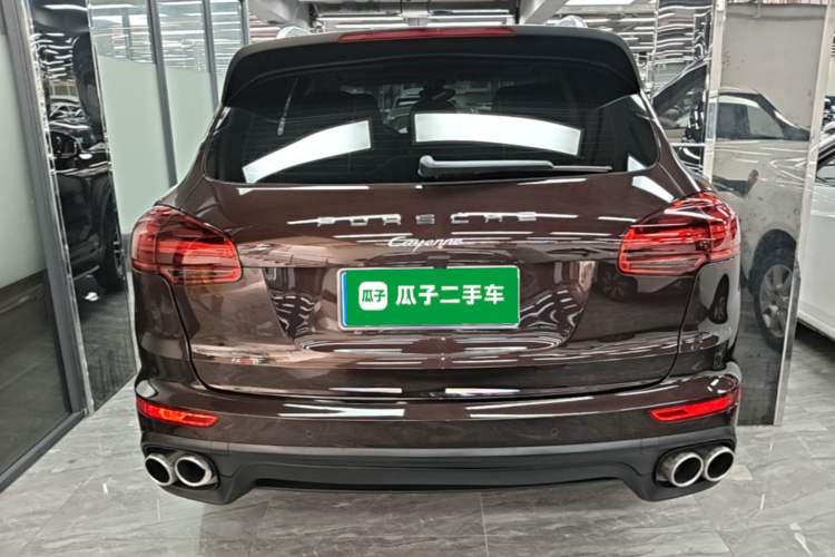 Used Porsche Cayenne 2016 Cayenne Platinum Edition 3.0T Rear