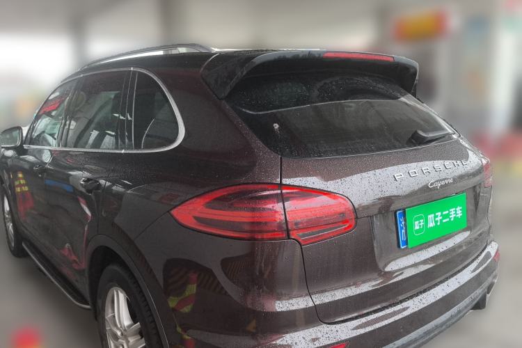 Used Porsche Cayenne 2016 Cayenne Platinum Edition 3.0T Rear Left 45 Deg