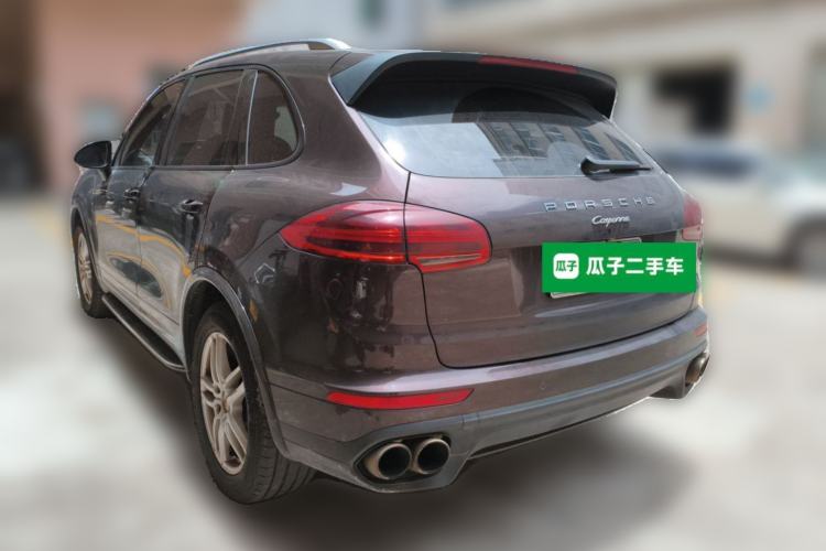 Used Porsche Cayenne 2016 Cayenne Platinum Edition 3.0T Rear Left 45 Deg