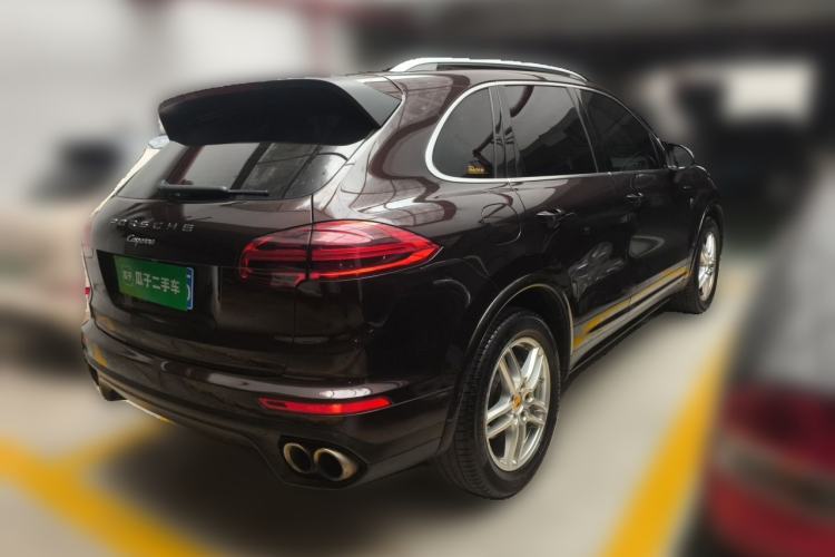 Used Porsche Cayenne 2016 Cayenne Platinum Edition 3.0T Rear Right 45 Deg