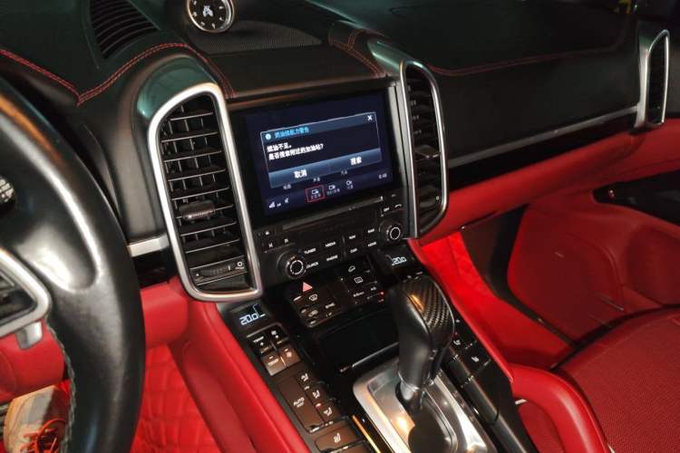 Used Porsche Cayenne 2016 Cayenne 3.0T Audio And AC Panel