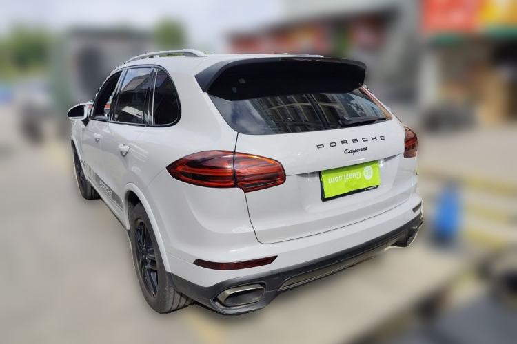Used Porsche Cayenne 2016 Cayenne Platinum Edition 3.0T Rear Left 45 Deg