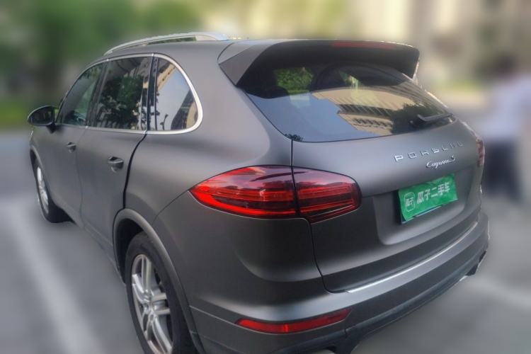 Used Porsche Cayenne 2016 Cayenne Platinum Edition 3.0T Rear Left 45 Deg