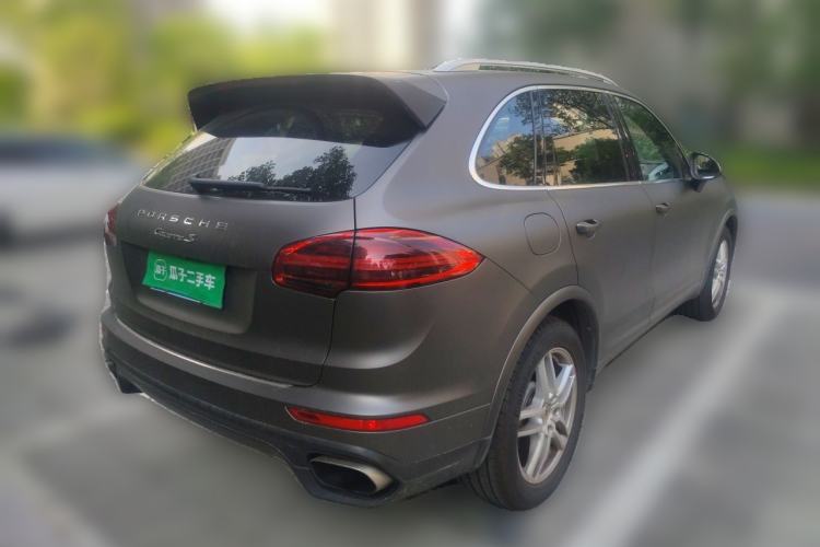 Used Porsche Cayenne 2016 Cayenne Platinum Edition 3.0T Rear Right 45 Deg