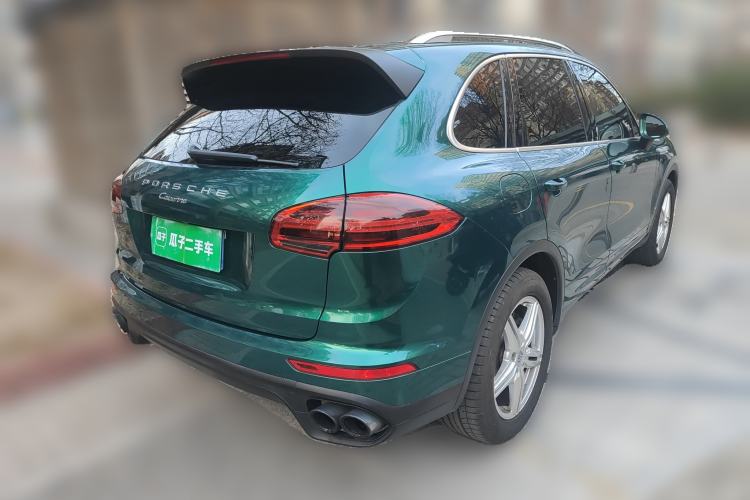 Used Porsche Cayenne 2016 Cayenne Platinum Edition 3.0T Rear Right 45 Deg