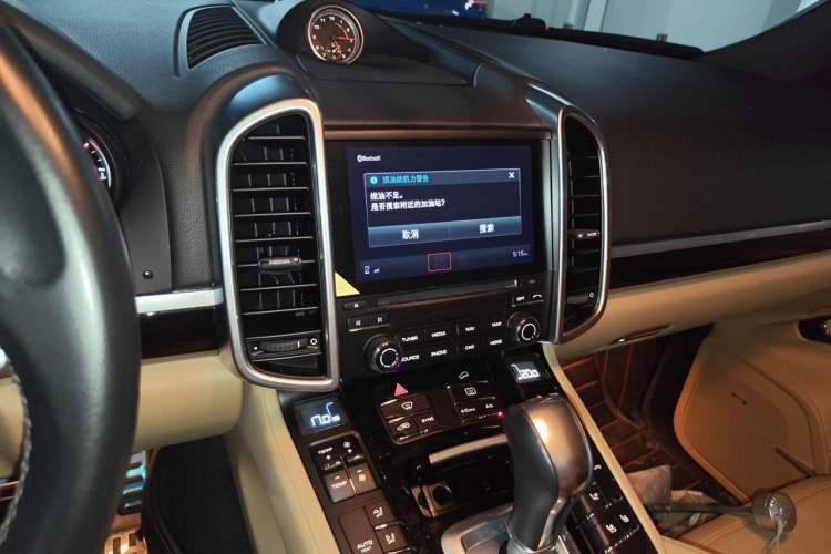 Used Porsche Cayenne 2016 Cayenne Platinum Edition 3.0T Audio And AC Panel