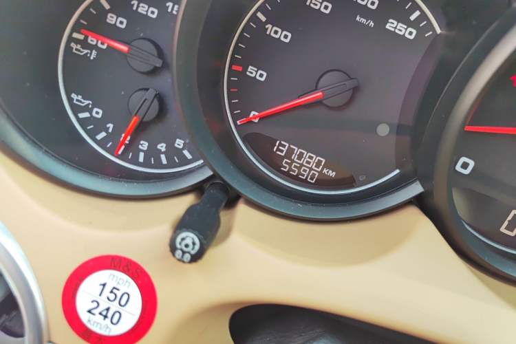 Used Porsche Cayenne 2016 Cayenne 3.0T Odometer Close Up