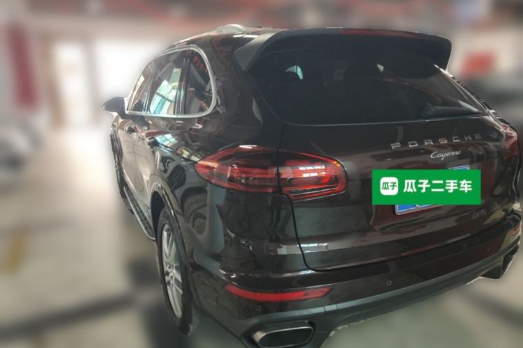 Used Porsche Cayenne 2016 Cayenne Platinum Edition 3.0T Rear Left 45 Deg