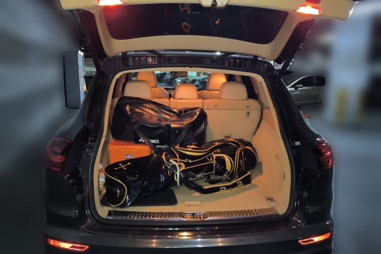 Used Porsche Cayenne 2016 Cayenne Platinum Edition 3.0T Trunk