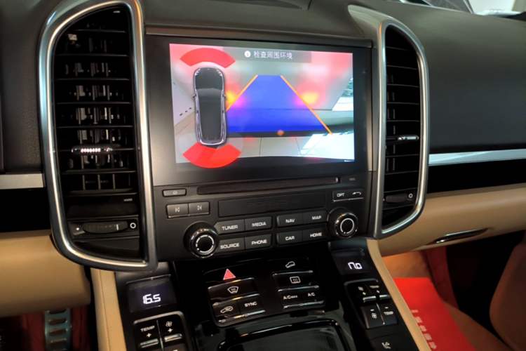 Used Porsche Cayenne 2016 Cayenne 3.0T Audio And AC Panel