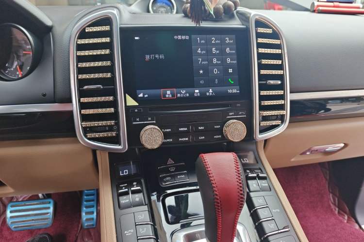 Used Porsche Cayenne 2016 Cayenne 3.0T Audio And AC Panel