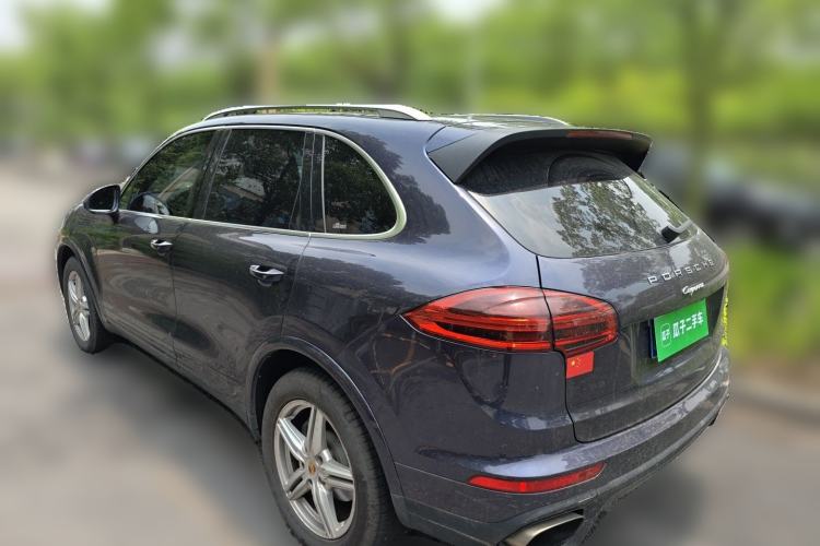 Used Porsche Cayenne 2016 Cayenne Platinum Edition 3.0T Rear Left 45 Deg