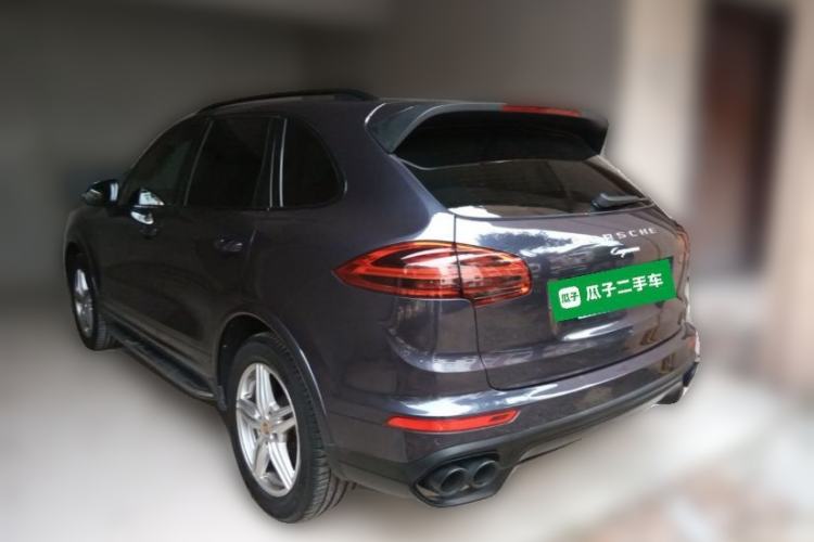 Used Porsche Cayenne 2016 Cayenne Platinum Edition 3.0T Rear Left 45 Deg
