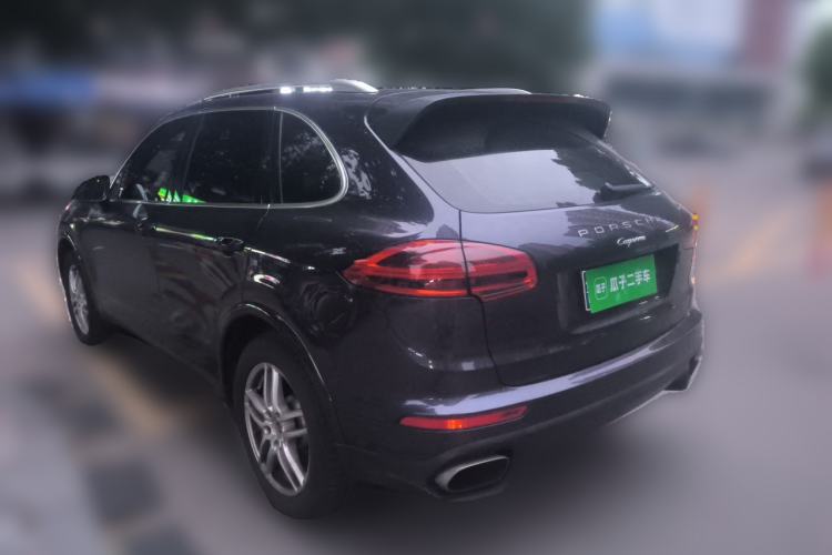 Used Porsche Cayenne 2016 Cayenne Platinum Edition 3.0T Rear Left 45 Deg