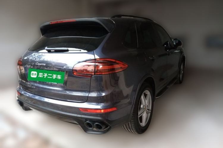 Used Porsche Cayenne 2016 Cayenne Platinum Edition 3.0T Rear Right 45 Deg