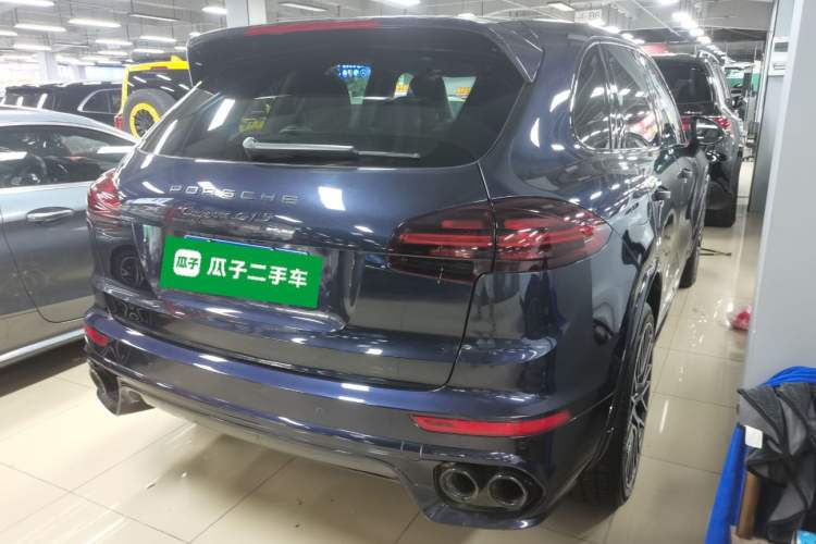 Used Porsche Cayenne 2016 Cayenne GTS 3.6T Rear Right 45 Deg