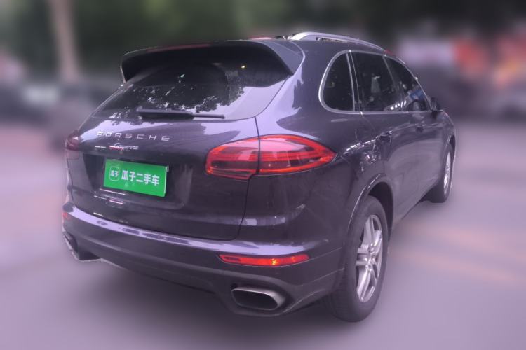 Used Porsche Cayenne 2016 Cayenne Platinum Edition 3.0T Rear Right 45 Deg