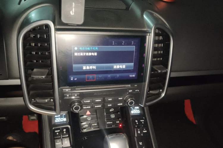Used Porsche Cayenne 2016 Cayenne 3.0T Audio And AC Panel