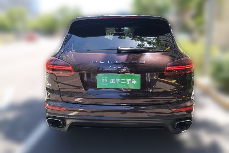 Used Porsche Cayenne 2016 Cayenne Platinum Edition 3.0T Rear