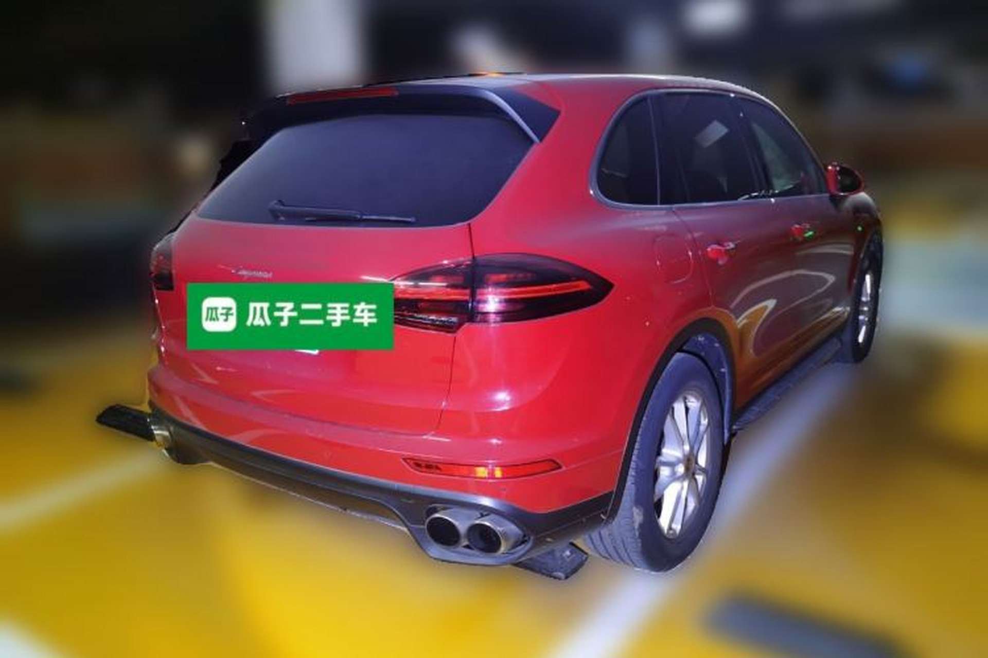 Used Porsche Cayenne 2016 Cayenne 3.0T Rear Right 45 Deg