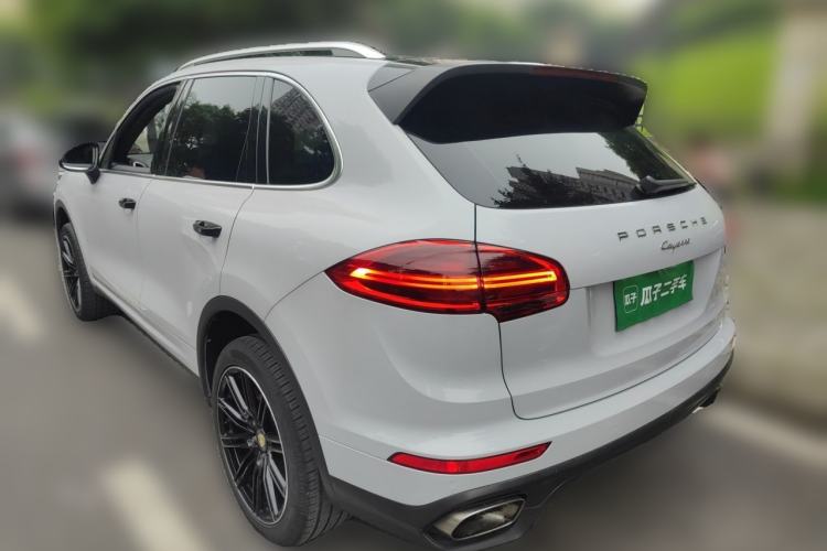 Used Porsche Cayenne 2016 Cayenne 3.0T Rear Left 45 Deg