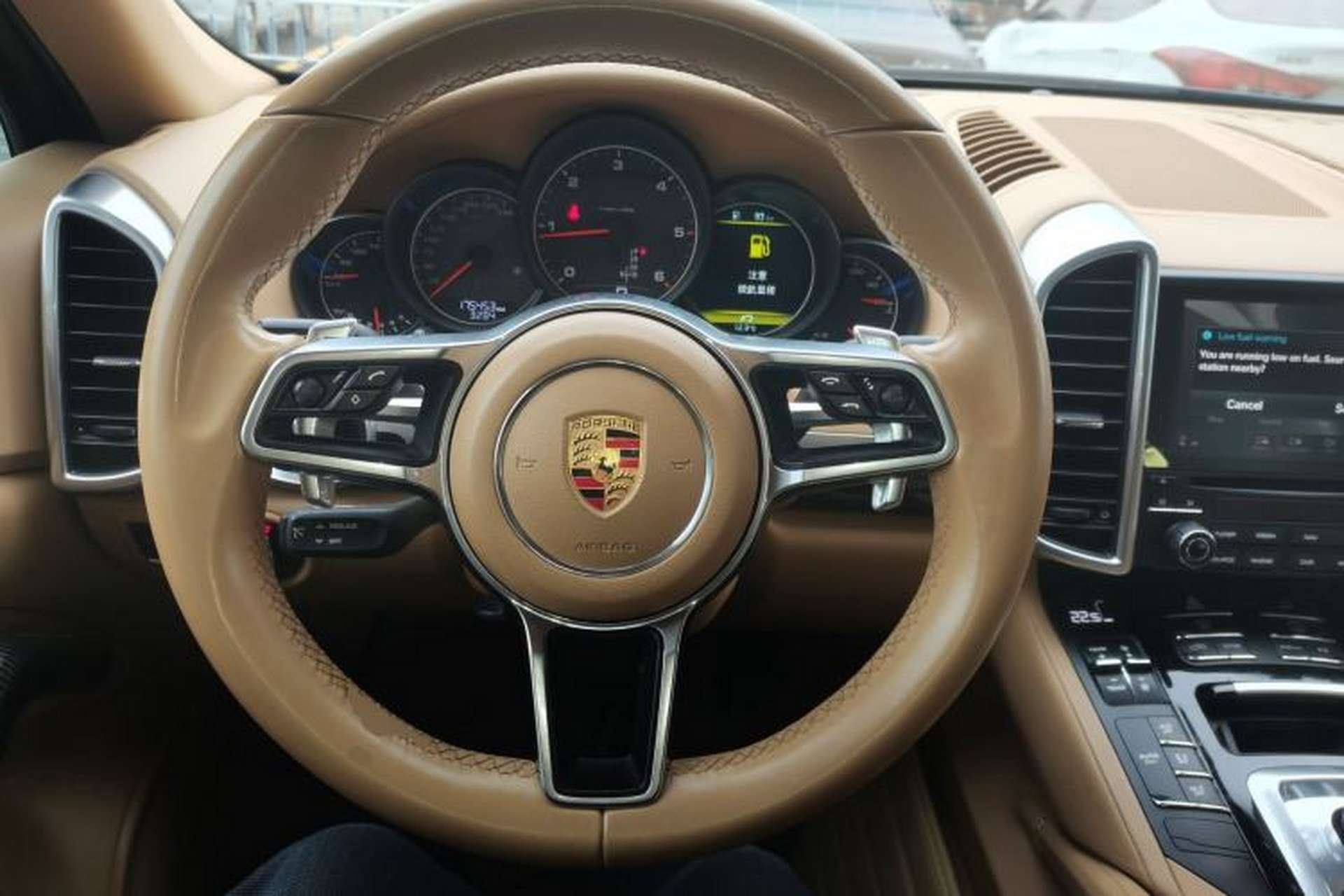 Used Porsche Cayenne 2016 3.0T parallel import Steering Wheel