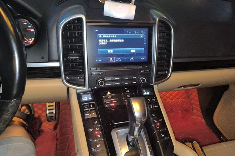 Used Porsche Cayenne 2016 Cayenne 3.0T Audio And AC Panel