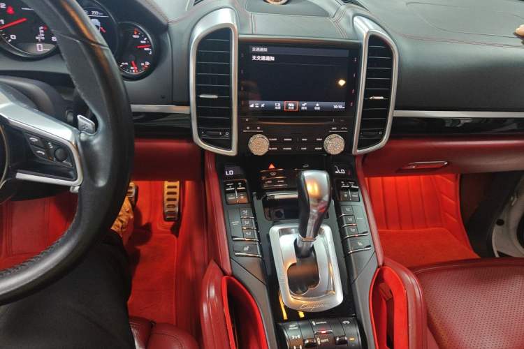 Used Porsche Cayenne 2016 Cayenne Platinum Edition 3.0T Audio And AC Panel