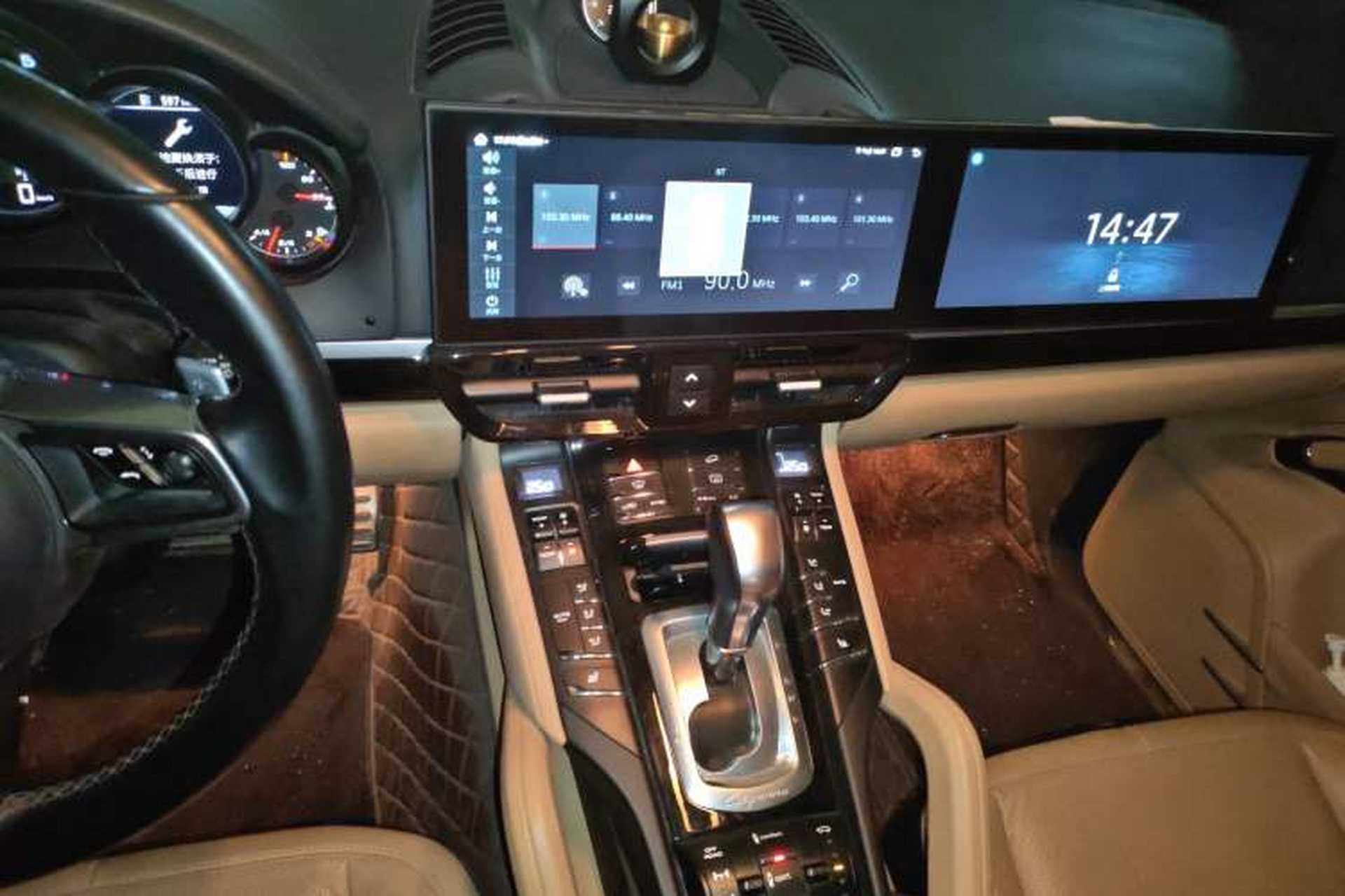 Used Porsche Cayenne 2016 Cayenne 3.0T Audio And AC Panel