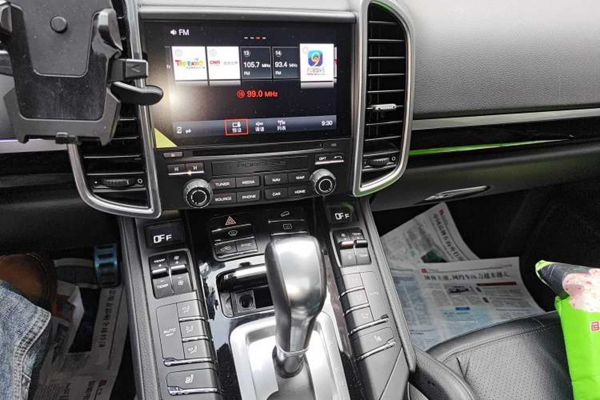 Used Porsche Cayenne 2016 Cayenne 3.0T Audio And AC Panel